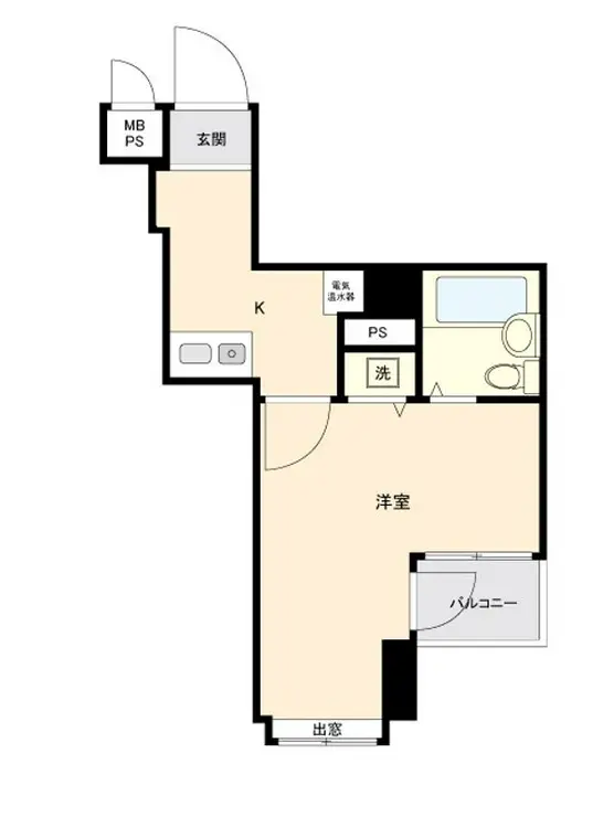 日神パレス東十条 4階階 間取り