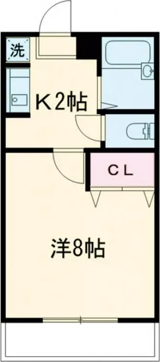 ジュネス中村 2階階 間取り