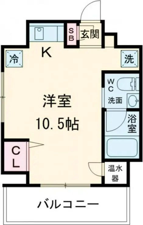 ヴァリエ原町田 2階階 間取り