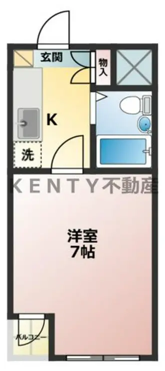 サンライズ野口 5階階 間取り