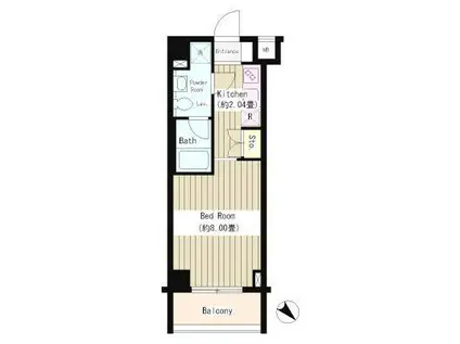 タキミハウス西早稲田(1K/3階)の間取り写真