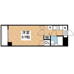 LIMZ(1K/3階)の間取り写真