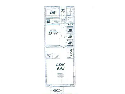 M・S・R中目黒(1LDK/1階)の間取り写真