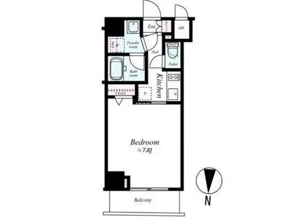 ZOOM板橋大山(1K/5階)の間取り写真