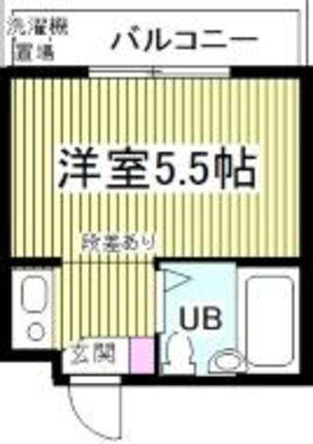 クアルト上井草(ワンルーム/3階)の間取り写真