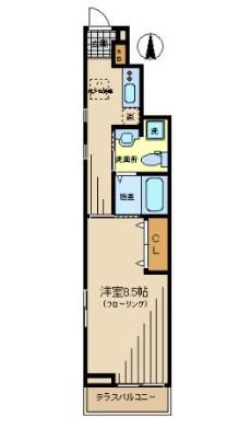 MA MAISON(1K/1階)の間取り写真