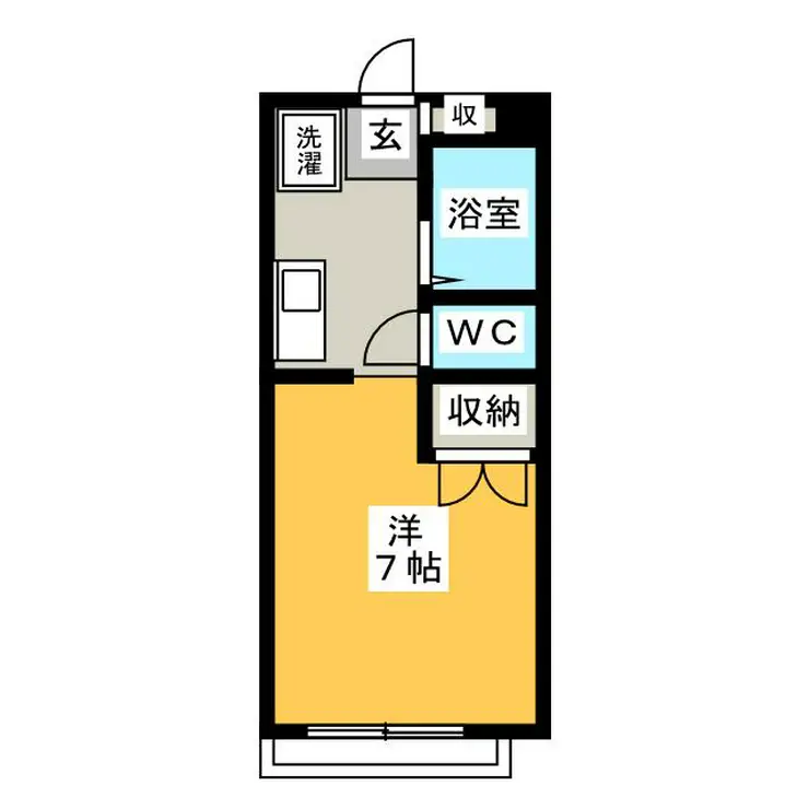 マックスコート 1階階 間取り