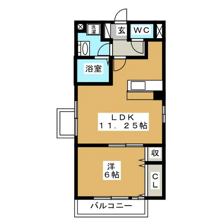 アネックスセキセン弐番館 2階階 間取り