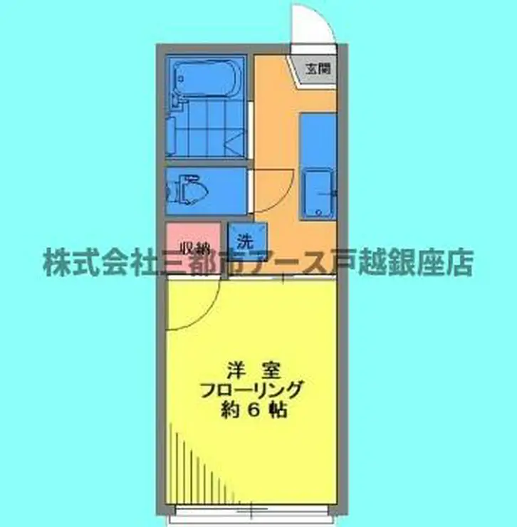 ローブル洗足池 2階階 間取り