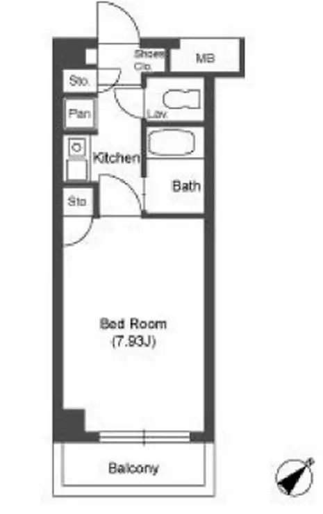 VISTAシュプリーム 4階階 間取り