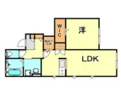 メゾンド・メルヴェーユ須磨(1LDK/1階)の間取り写真