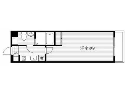 PROJECT NO.57 TOKYO MITO STREET(1K/8階)の間取り写真