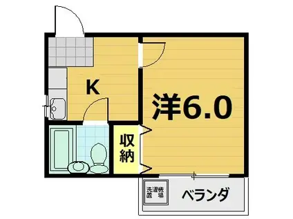 第11長栄シャトー泉(ワンルーム/3階)の間取り写真