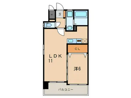 VOLUME.5(1LDK/3階)の間取り写真