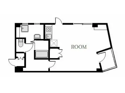 代田プライムコート(ワンルーム/4階)の間取り写真