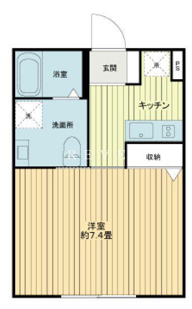 タスキSMART神楽坂(1K/5階)の間取り写真