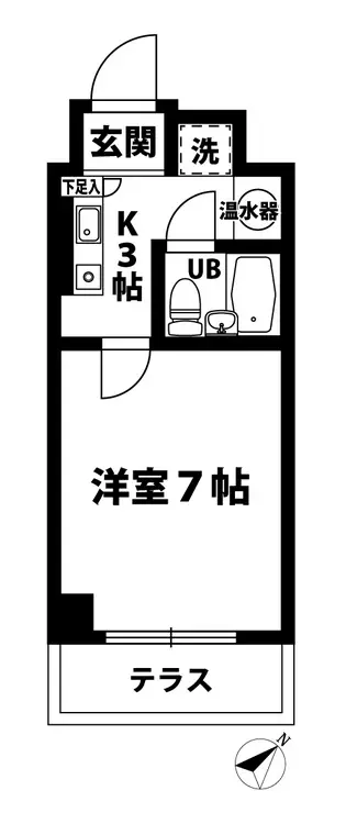 ベトンハウス 1階階 間取り