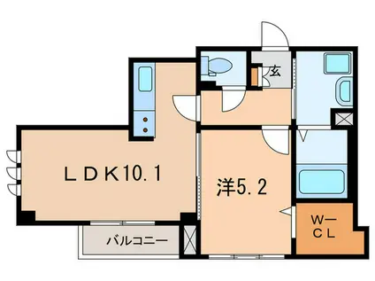 ル・グラン新大塚(1LDK/3階)の間取り写真