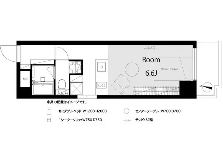 ライオンズプラザ池尻大橋 3階階 間取り
