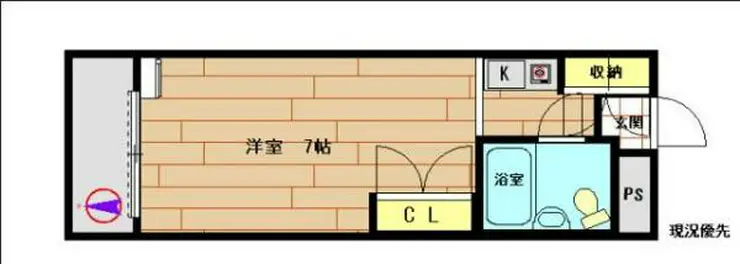 シティコープ元住吉 1階階 間取り
