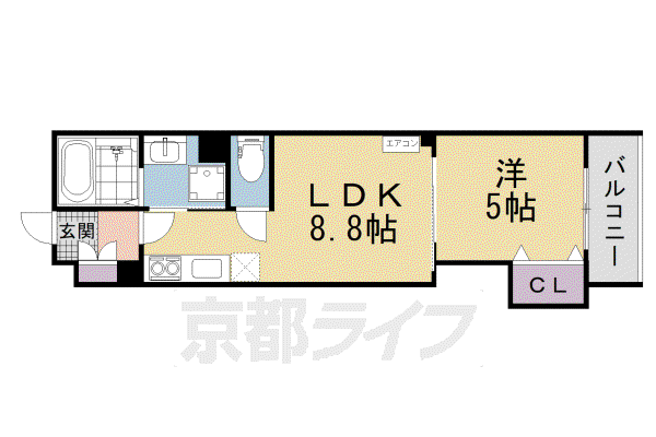 クリエオーレ藤阪東町II