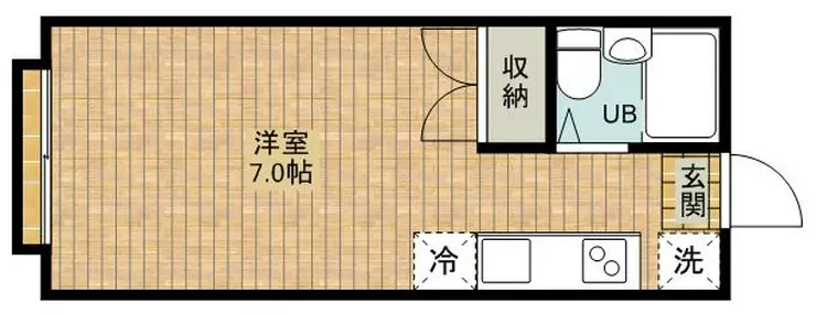 エステート東洋 2階階 間取り