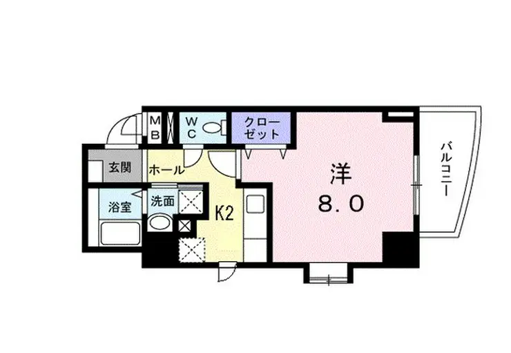 カスティージョ 2階階 間取り