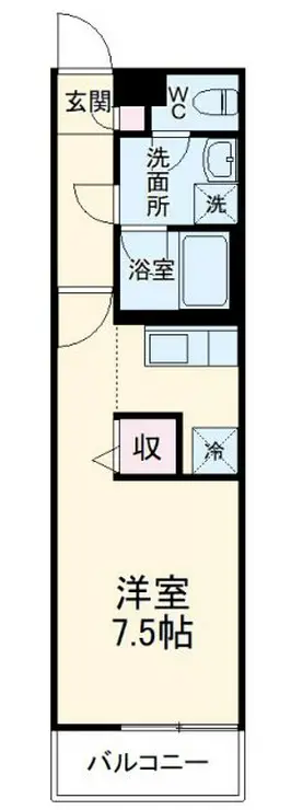 リブリ・キクエイ 2階階 間取り