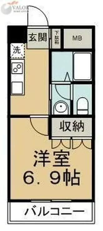 ウェルネスI 1階階 間取り