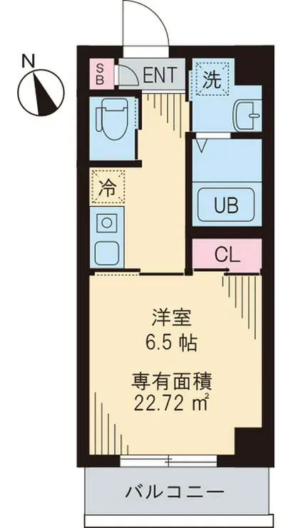 アーク五反田 2階階 間取り