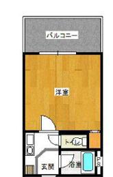 メゾンドピュア(1K/2階)の間取り写真