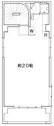 だしランドビル(ワンルーム/3階)の間取り写真