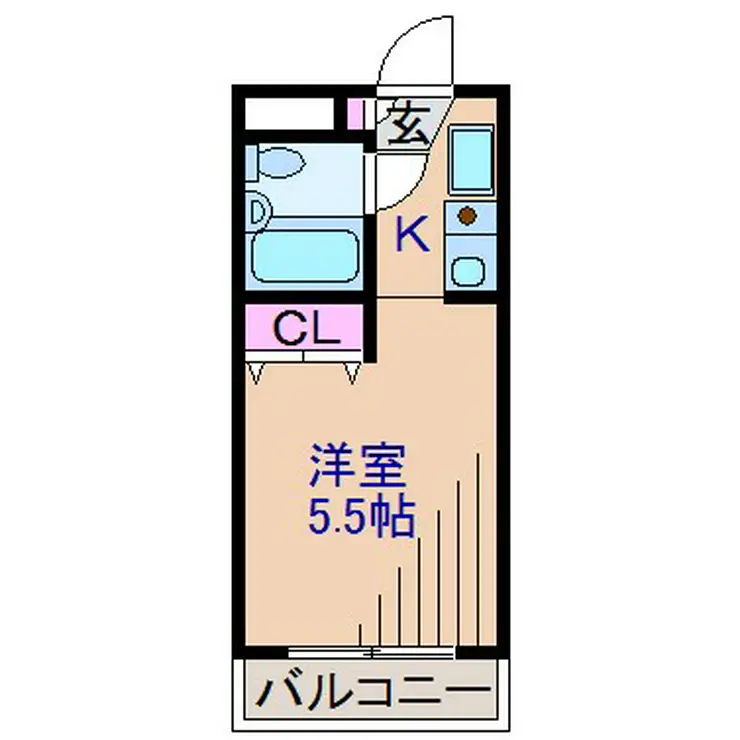 メゾン・ド・エスティーム 4階階 間取り