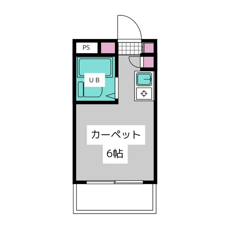 ライオンズマンション相模原第8 2階階 間取り
