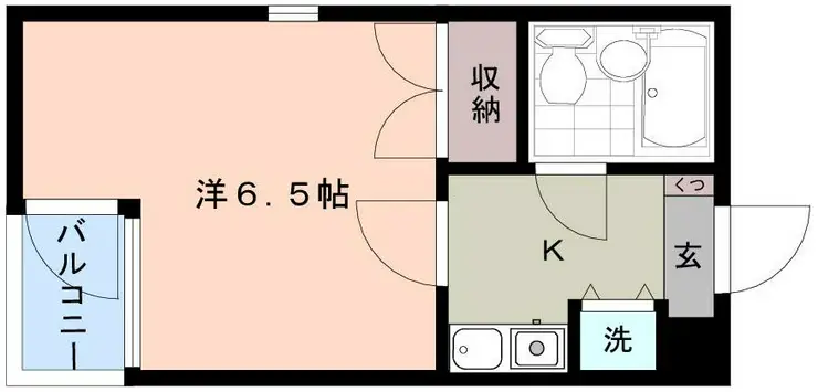 サニーテラス 2階階 間取り