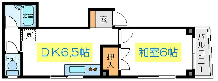 ブライトネス 3階階 間取り