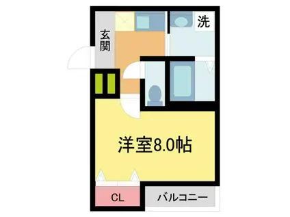 フジパレス西宮北口VI番館(1K/1階)の間取り写真