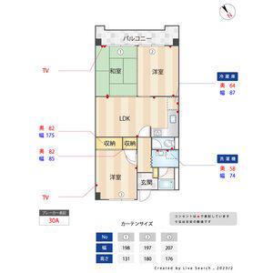 スカイタウン春日(3LDK/1階)の間取り写真