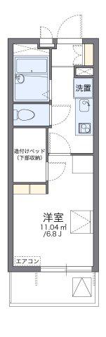 レオパレス東希望が丘(1K/3階)の間取り写真