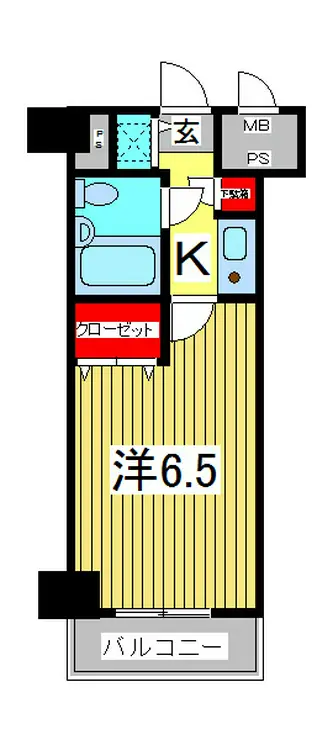 ライオンズマンション西川口第11 2階階 間取り