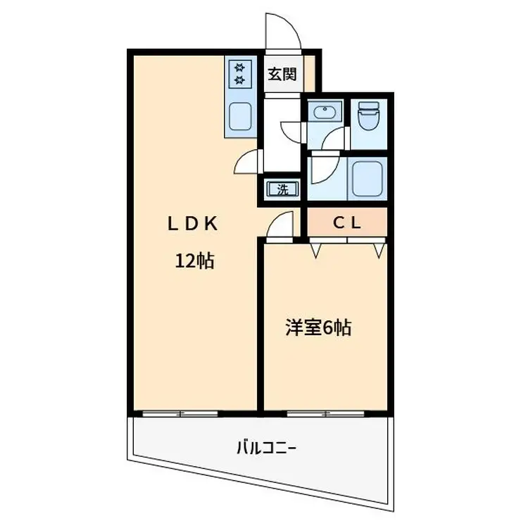 ハイムセロー 4階階 間取り