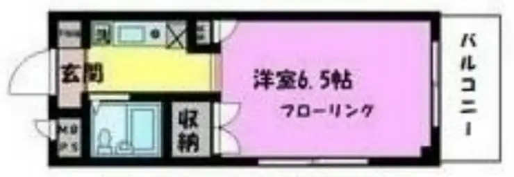 パークハイム川崎 2階階 間取り