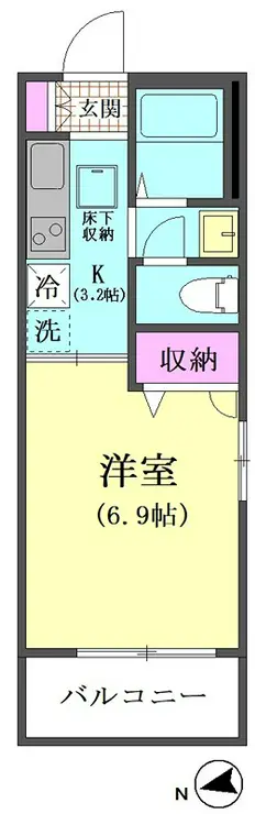 ベルウッド 1階階 間取り
