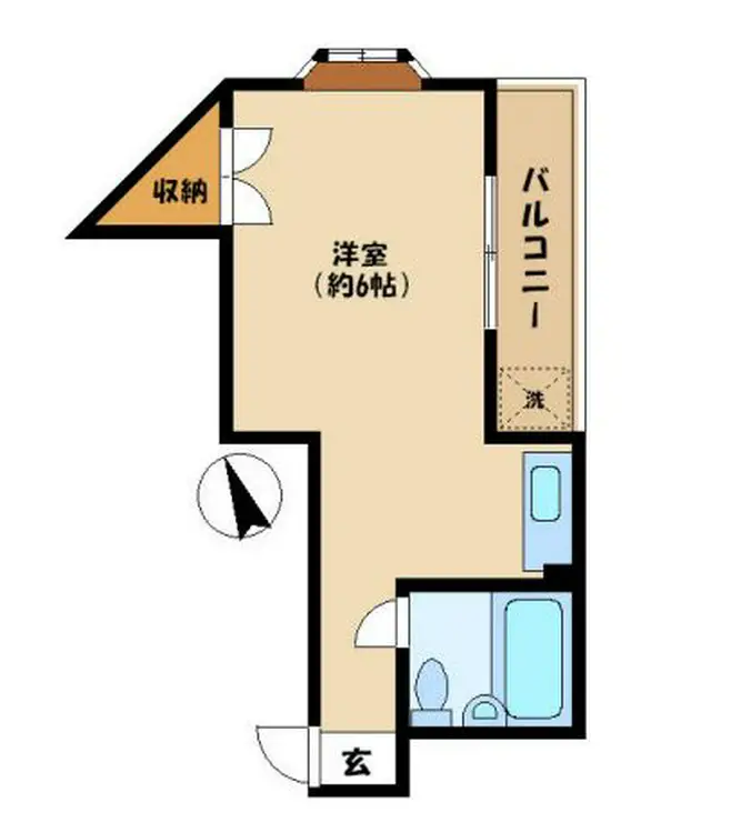 メゾンロイヤル 2階階 間取り