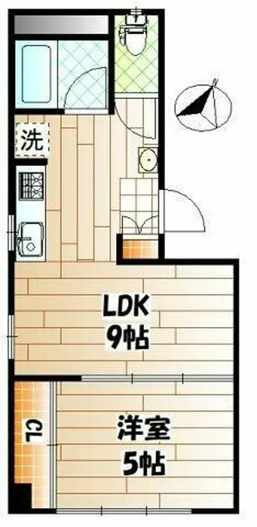 ジュネス西麻布 3階階 間取り