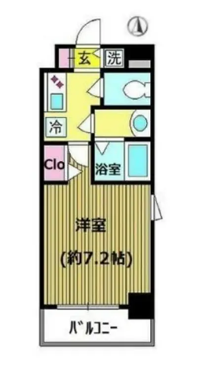ガラ・ステージ大山 6階階 間取り