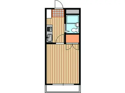 カーサ アリエッタ(2LDK/2階)の間取り写真