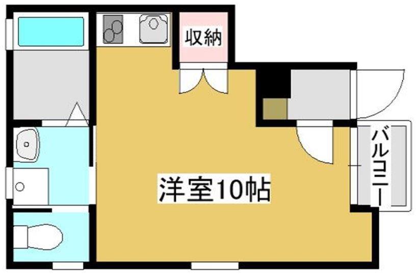 アルト・ラプソディ加古川(ワンルーム/1階)の間取り写真