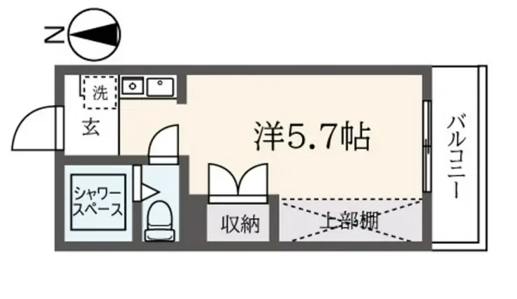 アゼリアセカンドボックス 1階階 間取り