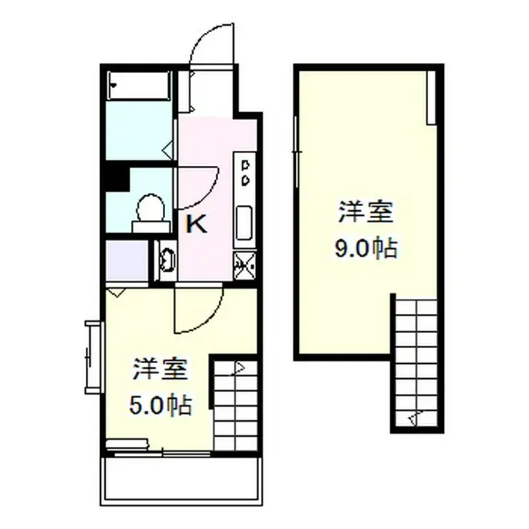 シャトレ西荻窪 2階階 間取り